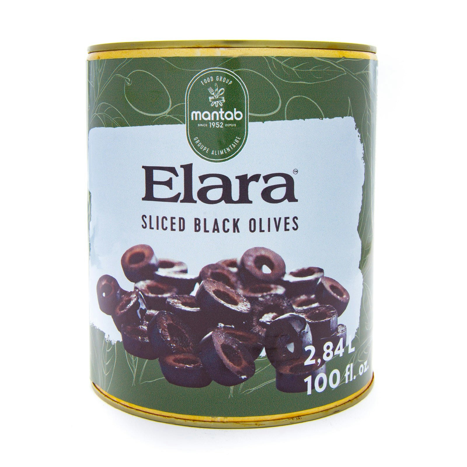 Sliced black olives
