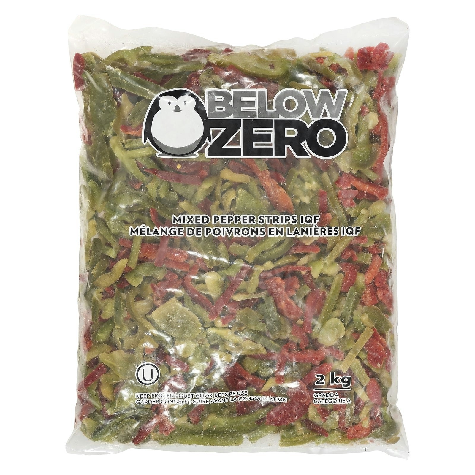 BELOW ZERO Mixed pepper strips