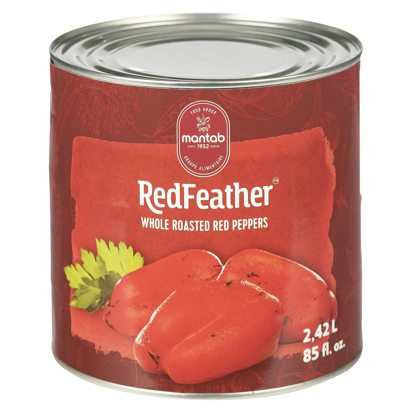 RED FEATHER Whole roasted red peppers