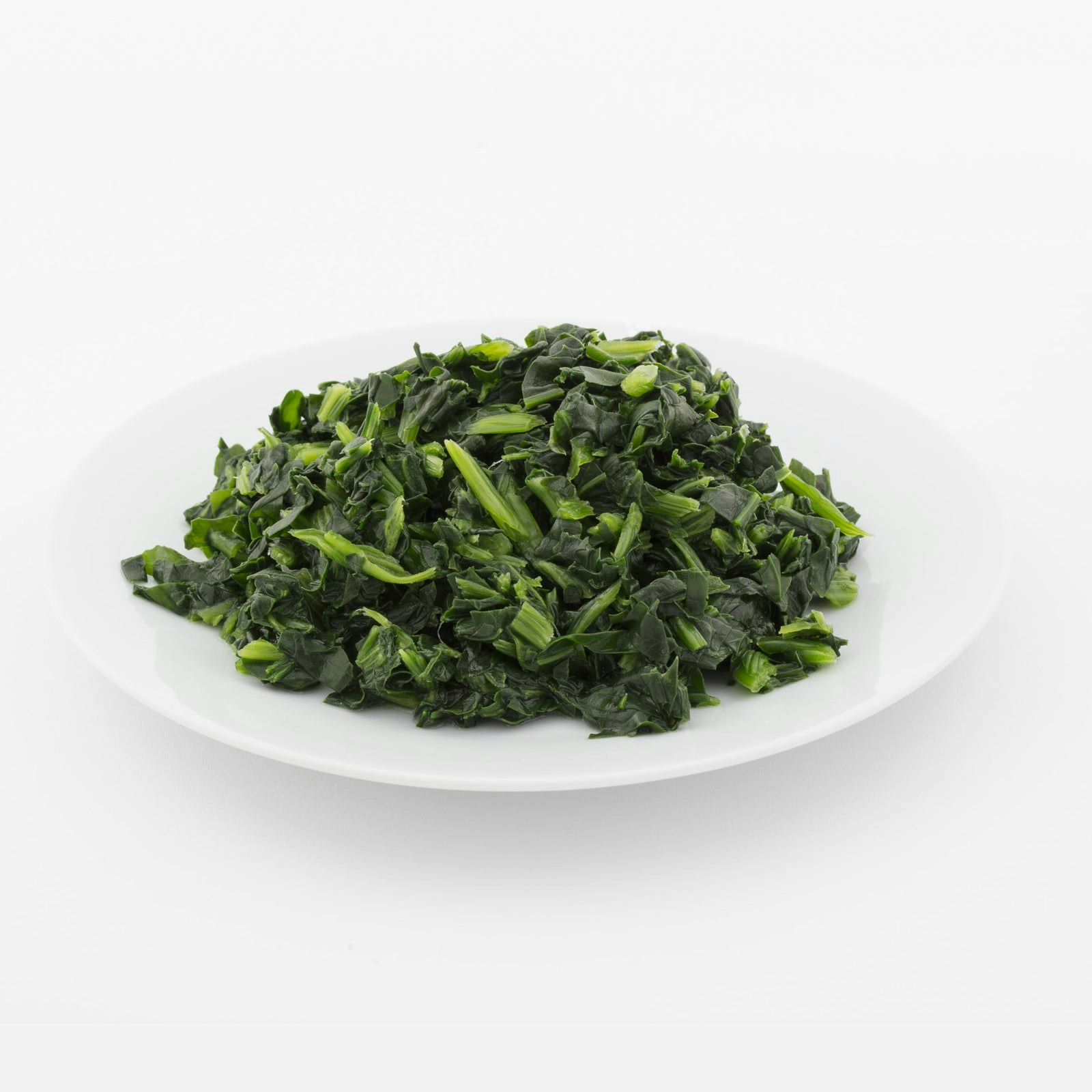 BELOW ZERO Chopped spinach