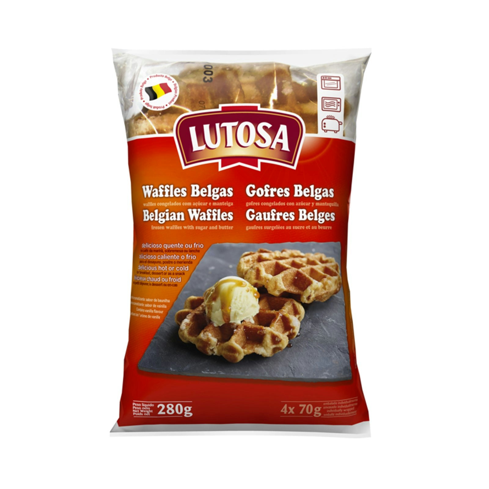 Lutusa Belguim Waffles